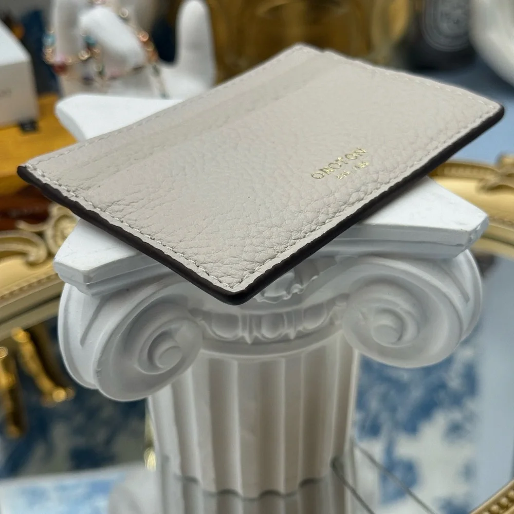 🆕 OROTON 🧿 NWOT Margot Card Sleeve, White Leather Cardholder